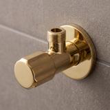 Kotnični ventil 02 1/2" x 3/8" Gold
