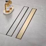 Linear drainage Rea Neox brush gold 90
