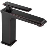 Waschbeckenarmatur REA Romano Old Black Low