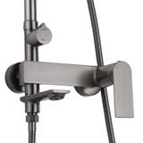 Shower set REA STORM Titanium