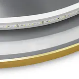 Mirror LED 50cm MMJ BRUSH GOLD