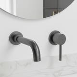 Unterputz Armatur Rea Lungo Long Titan + BOX