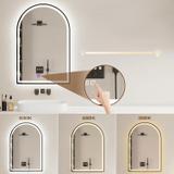 Miroir LED 60x100cm DASH BLACK