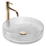 Aufsatzwaschbecken Rea Cristal Transparent 39