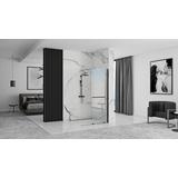 Paravan de dus Rea Cortis Black 120