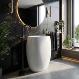 Basin mixer Rea Lungo Black