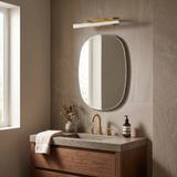 Bad LED-Wandleuchte APP1872 40 CM GOLD