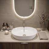 Aufsatzwaschbecken CLEO 50 white – REA