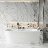 Bathtub Corner Acrylic SYDNEY BELLANTO RIGHT 150cm