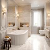 Baignoire Rea Orion Stripe Right 160cm