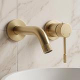 Wall Mounted faucet REA Venti Brush Gold