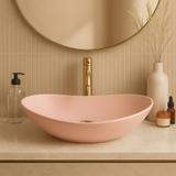 Aufsatzwaschbecken Rea Royal Powder Pink Matt