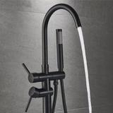 Vloeren  badmengkraan Rea Ortis Black