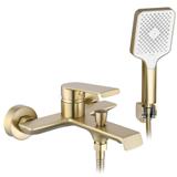 Wannenarmatur REA Hass Brush Gold
