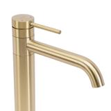 Waschbeckenarmatur Rea LUNGIS Brush Gold Super High
