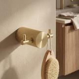 Badezimmerhaken 64104A SOLO Brush Gold