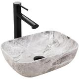 Aufsatzwaschbecken Rea Belinda mini stone matt