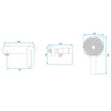 Duscharmatur REA Veneta Chrome