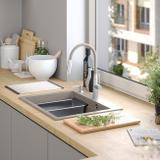 Granitspülbecken KURT 110 WORKSTATION BEIGE