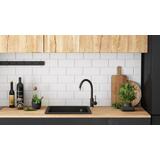 Chiuveta bucatarie Granit Nels black