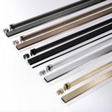 Duschwand Rea Flexi Transparent / Brush Copper 70