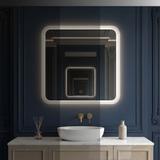 Spiegel LED 70x70cm TOP-2
