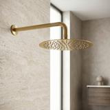 Kerek esőztető zuhanyfej REA JS-P014BG 30cm Brush Gold