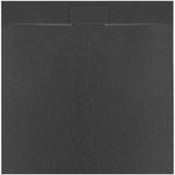 Duschtasse Bazalt Black 90x90