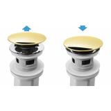 Waschbecken-Siphon Klik-Klak Universal REA Flow Gold