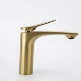 Tvättställsblandare PREMIUM REA Vision Gold Brush Low