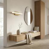 VÆGLAMPE TIL BADEVÆRELSET LED 42CM APP1851-1W BRUSH GOLD