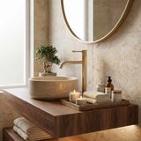 Waschbeckenarmatur Rea  Venti Gold high