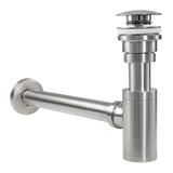 Siphon Klik-Klak Universal REA BRUSH NICKLE INOX