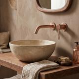 Wall Mounted faucet REA Venti Brush Copper