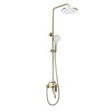 Duschgarnitur REA DROP Brush Gold