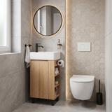 Badezimmerschrank mit Waschbecken REA Astra 43cm