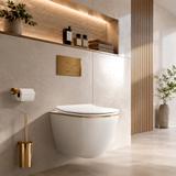 WC Schüssel Randlos Rea Carlo Mini Tornado NF GOLD EDGE