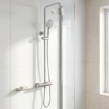 Duschset utan pip med termostat Rea Lungo Chrome