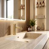 Waschbeckenarmatur Rea Ontario Brush Gold