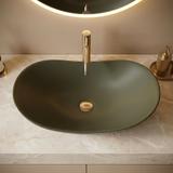 Countertop Basin Rea Royal Olive Matt
