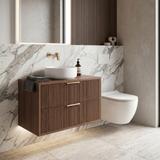 Waschtischunterschrank Rea Mono 80cm Brown