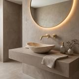Wall Mounted faucet REA Venti Brush Gold
