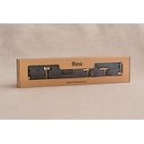 Badezimmer-Accessoire-Set Ari Brush Gold 4-teilig