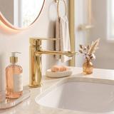 Waschbeckenarmatur REA Veneta Gold low