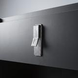 Badezimmermöbel-Set mit Waschbecken Toledo 60cm Grey