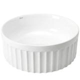 Set: Wandhängendes WC + Aufsatzwaschbecken Rea Duo White