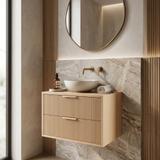 Waschtischunterschrank Rea Mono 60cm Beige