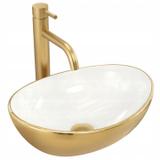 Umivalnik Basaro Sofia Gold / White
