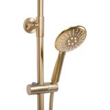Coloana de dus cu termostat REA Lungo Gold Brush