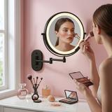 Mirror LED Glow Black